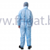 Комбинезон одноразовый из спанбонда голубой