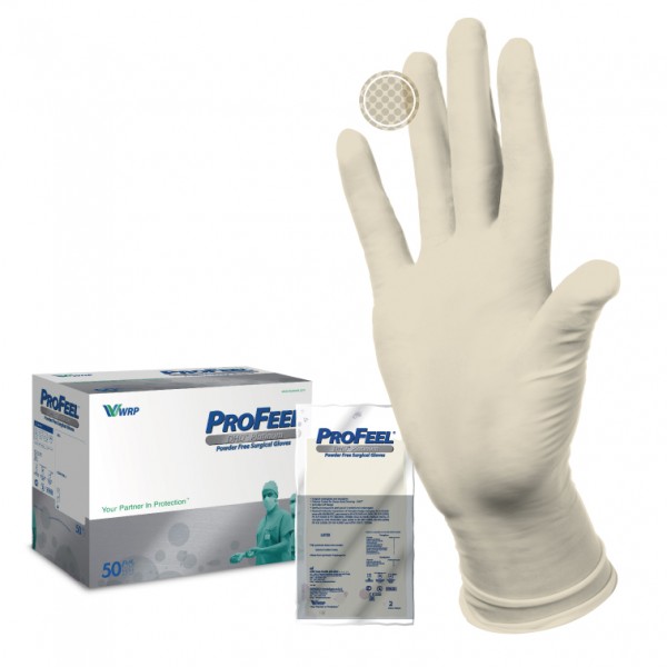 Перчатки медицинские латексные стерильные PROFEEL DHD™ Platinum
