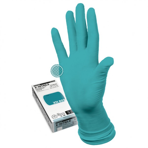 Перчатки нитриловые MANUAL® (Мануал) XN809