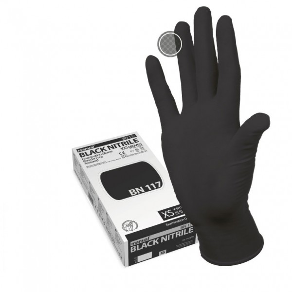 Перчатки нитриловые MANUAL® (Мануал) BN117