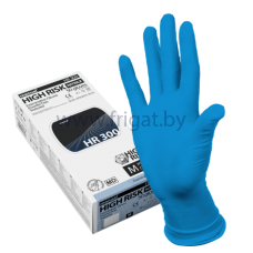 Перчатки нитриловые особопрочные MANUAL® HR 300